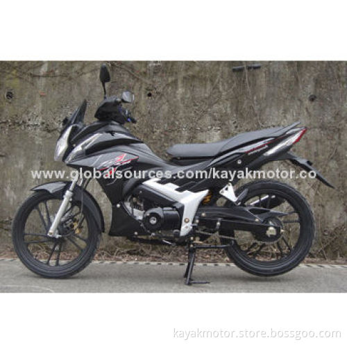 Sportbike with 135cc Engine, Electric Starting, Alloy Wheel and Disc/Disc Brake